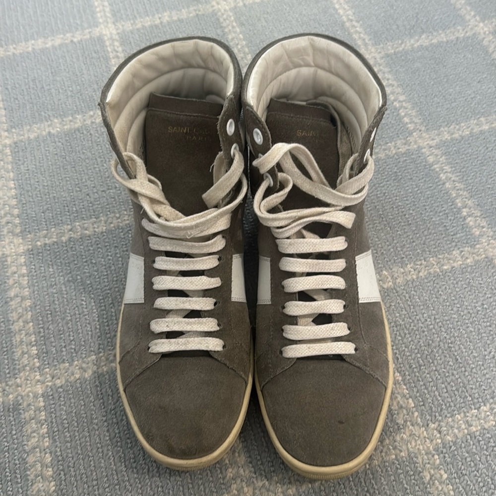 Saint Laurent high top sneakers